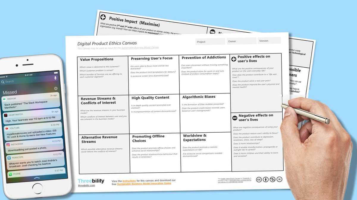 Threebility (@threebility) on Twitter photo The new <a href="/Threebility/">Threebility</a> Digital Product Ethics Canvas is out, helping #productdesign #UXdesign and #informationarchitects develop more ethical, humane digital products
threebility.com/post/the-digit…
#SDGs #Sustainability #Facebook #Twitter #Instagram #attentioneconomy #humanetechnology The new <a href="/Threebility/">Threebility</a> Digital Product Ethics Canvas is out, helping #productdesign #UXdesign and #informationarchitects develop more ethical, humane digital products
threebility.com/post/the-digit…
#SDGs #Sustainability #Facebook #Twitter #Instagram #attentioneconomy #humanetechnology