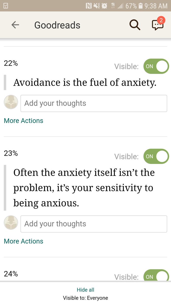 Wasn't really a full length book, so I kind of cheated. But it said a lot of things I needed to hear.