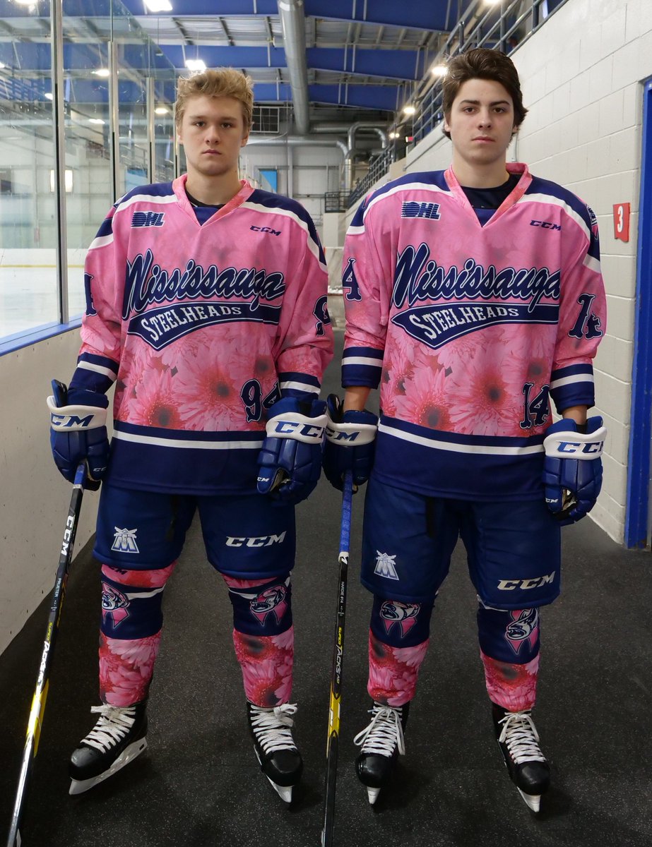Your Steelheads cannot wait to rock these jerseys at tomorrow's Pink at the Rink Breast Cancer Awareness Game presented by <a href="/PandoraSquare1/">PANDORA Square One</a>🌸

READ: bit.ly/2SNVnt0
🎟: bit.ly/2Rt52sn