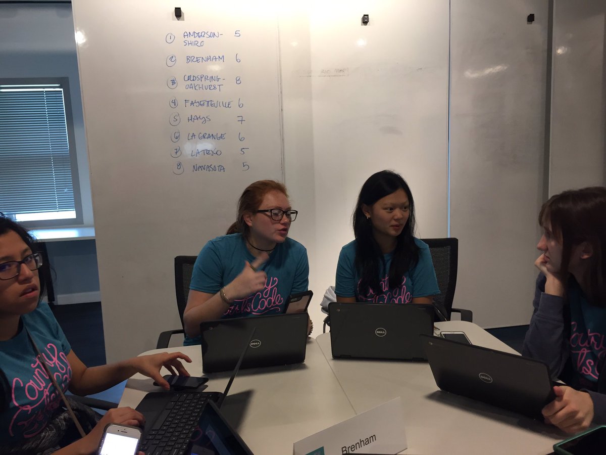 BrittniTech's tweet image. We are excited about #CountryGirlsCode @IBM @BrenhamHS @BrenhamISD @BHSlibrarytech @Techs4Tex