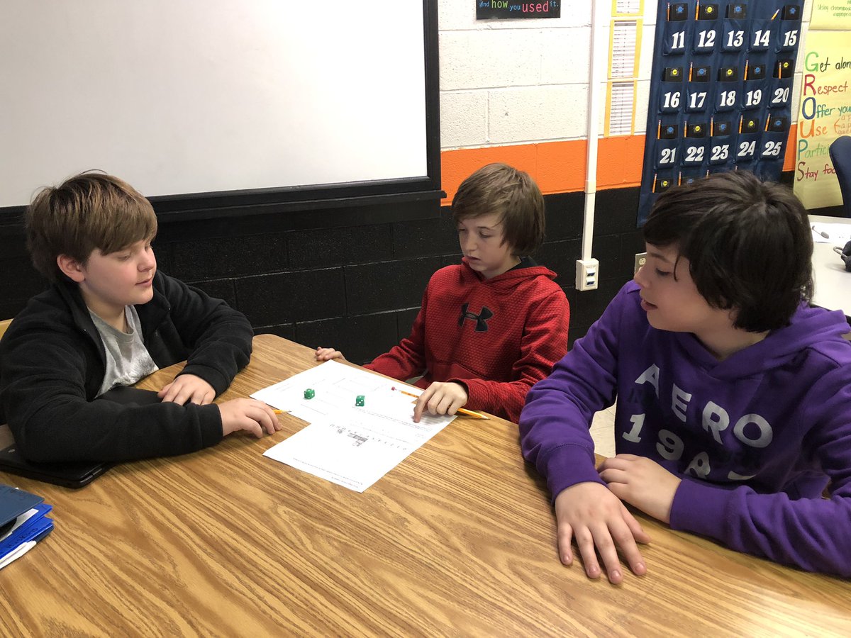 marybasney29's tweet photo. Finished up our probability stations on our short week. Students really enjoyed them! #learningbydoing #CRA #compoundprobabilityisnext #ilovemyjob @EMMS_McDowell @McDowell590 #mcsmath https://t.co/jNIRe4PZ31
