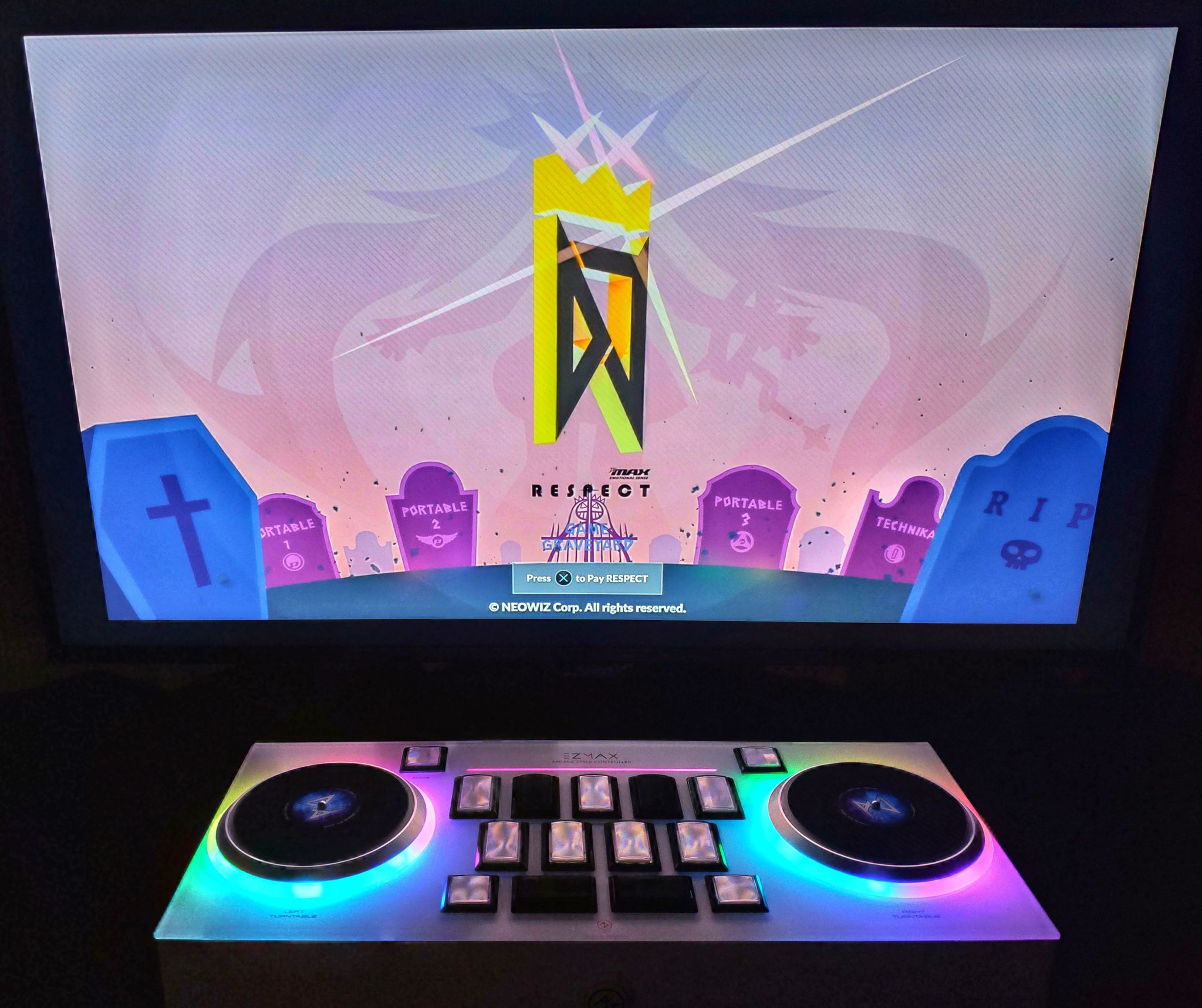 EZMAX PS4 DJMAXコントローラー