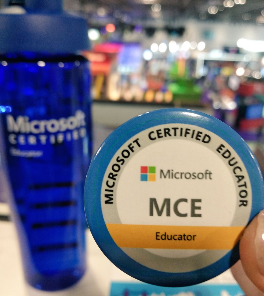 Ending #BETT2019 with something new - Microsoft Educator Certificate 😀🎓
#CERTatBETT #edtech