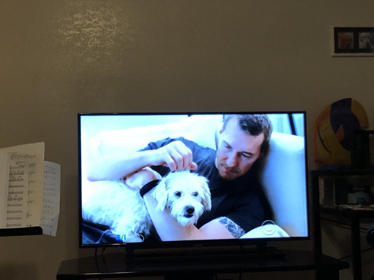 Hipjoanie's tweet photo. People that are good to dogs are my kind of people!!! #livelovedogs @BrandonMcMillan @CBSLuckyDog @CBSDreamTeam https://t.co/v83csQkMBa