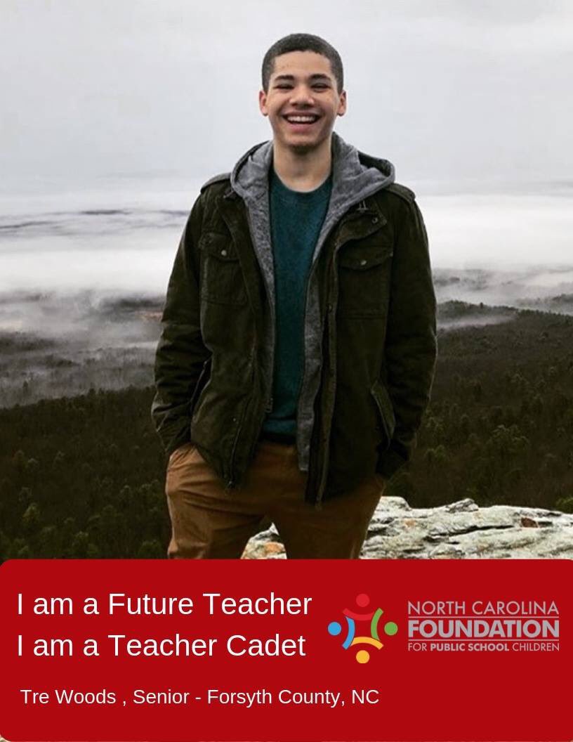 NCFPSC's tweet image. Teacher Cadet grows teachers w focus on male, minority. 3 of 4 State Officers male, 2 African-American... Meet Tre Woods, State President, gifted in arts, disciplined, calm, level-headed, works job, has visited #NCGA to ask 4 cadet support. #NCEd #FutureTeacher #DiverseTeacher