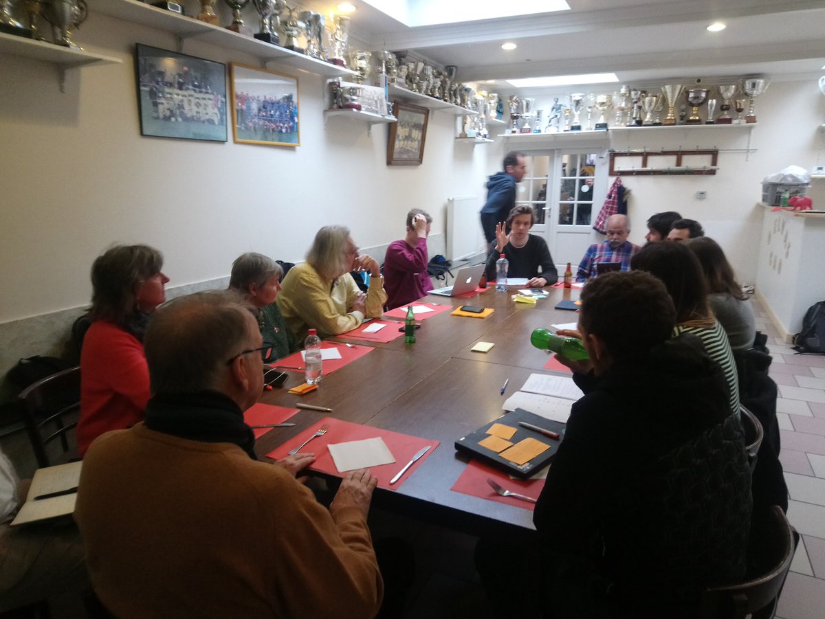 DiEM_25's tweet photo. Our German political party @deineuropa and our Belgian Electoral Wing aren't wasting any time!

All day meetings preparing our campaigns ahead of the European Parliament elections this coming May.

The @EU_Spring is here!.

Join us 👉 https://t.co/CCxSkyDPRr #HopeIsBack https://t.co/4EG9Nsrrbj