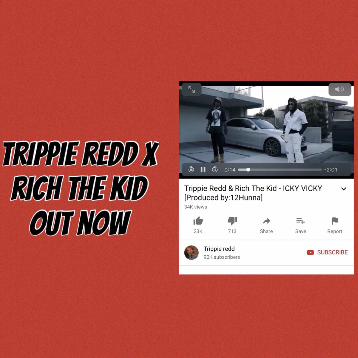 BustHop's tweet image. New song “Icky Vicky” Just dropped, link in bio 🔥🔥