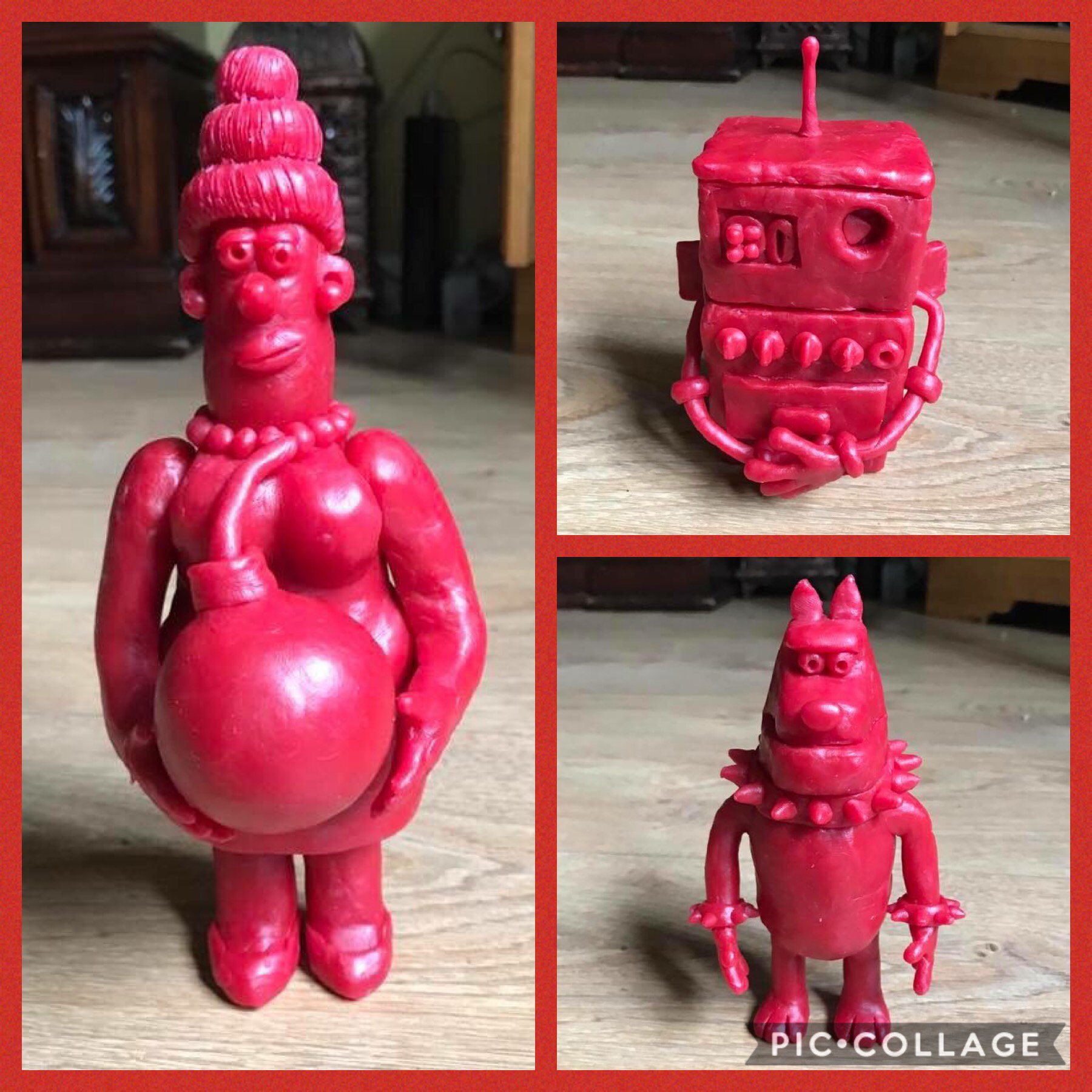 People Have Been Creating Incredible Sculptures Out Of The Red Wax From  Babybel Cheese