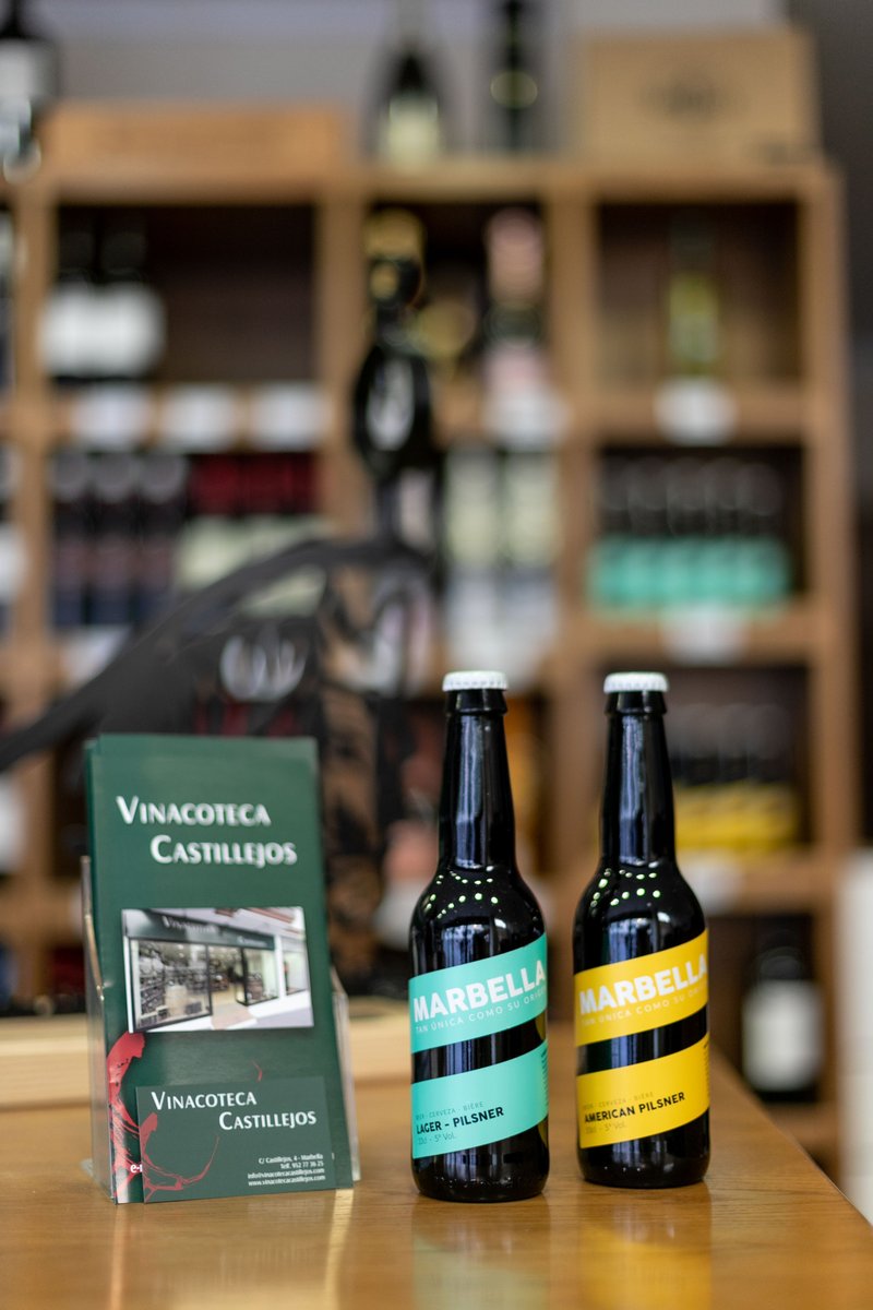 cervezamarbella's tweet photo. En #vinacoteca Castillejos podéis comprar nuestras #Pilsners 🍻🍻
📍Calle Castillejos, 4 Local 1ª https://t.co/n580931HX0