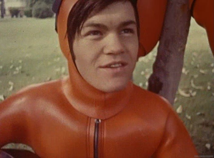 mummfunn's tweet photo. And also for the rubber guys (with long memories) on here. The Monkees - who were surprisingly kinky if I remember. I always fancied an orange rubber suit like this. 2 of 2 https://t.co/CJaMzgeQ3P