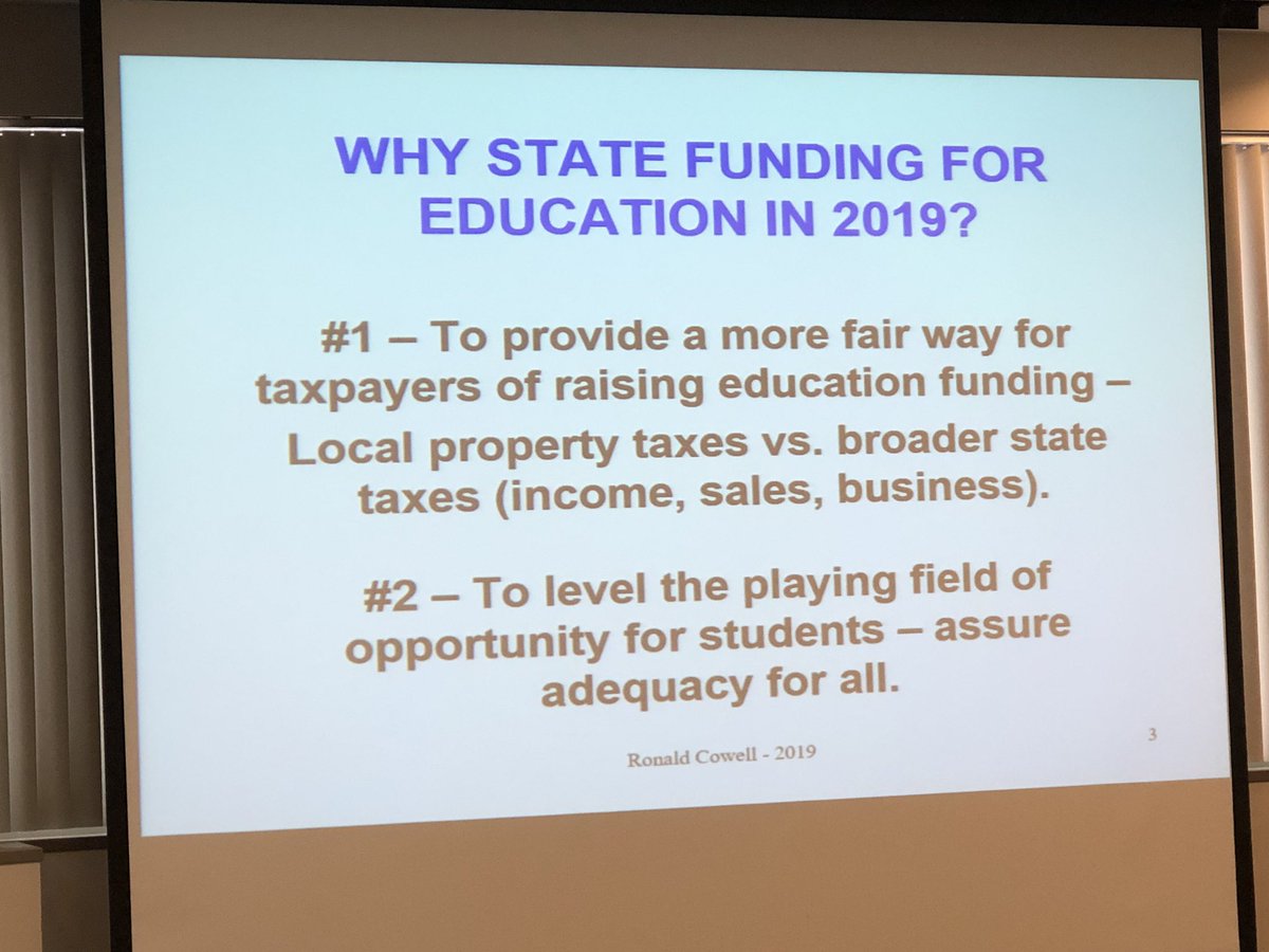 DeniseLSedlacek's tweet photo. Ron Cowell addressing the local @PASchoolsWork advocacy group explaining why PA schools need equitable funding for ALL students. https://t.co/EOo1tFIpaV