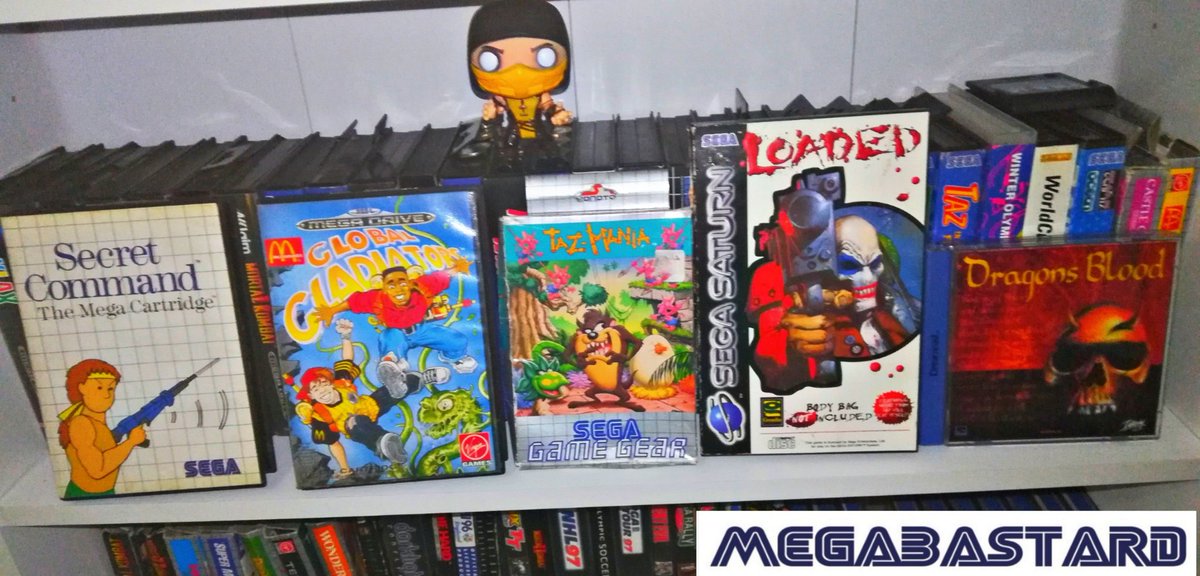 VariedDeadBeat's tweet photo. Hello to all Ladybird's and Luther Vandross impersonators. For #segasaturday I've gone for a game from each Sega console I own that I think deserves more love. #SecretCommand #GlobalGladiators #TazMania #Loaded #DragonsBlood 
Anyone like any of these? https://t.co/GT4XBGyF3A