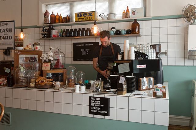 lamarzocco's tweet photo. Continuing to stand the test of time, the brilliant and reliable Linea Classic. 
Featuring @thestkildadispensary 
@lamarzoccoau 
#lamarzocco #lineaclassic https://t.co/fe8KVilx58 https://t.co/uF81bkHakh