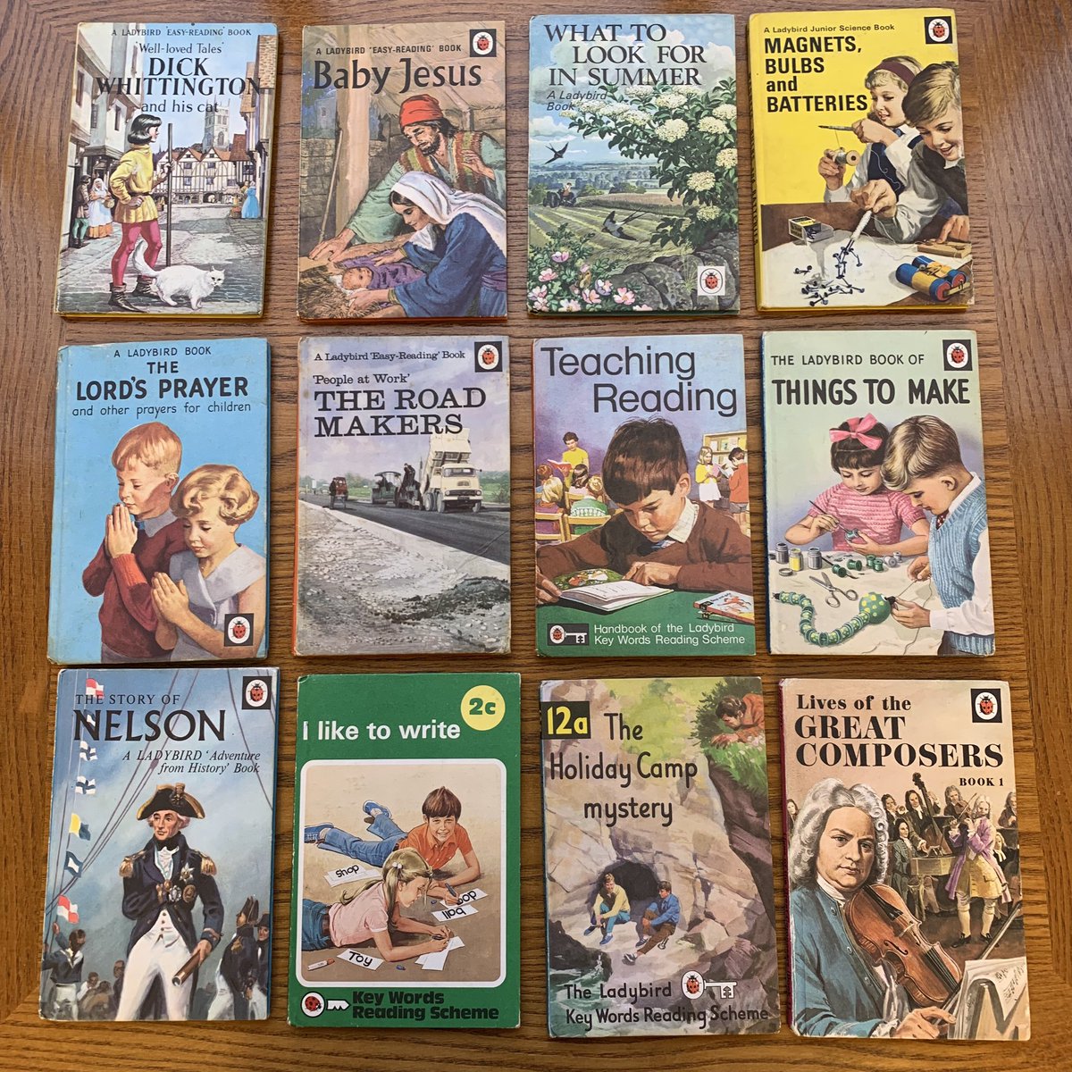 Lots of ladybird books in stock come and reminisce with us