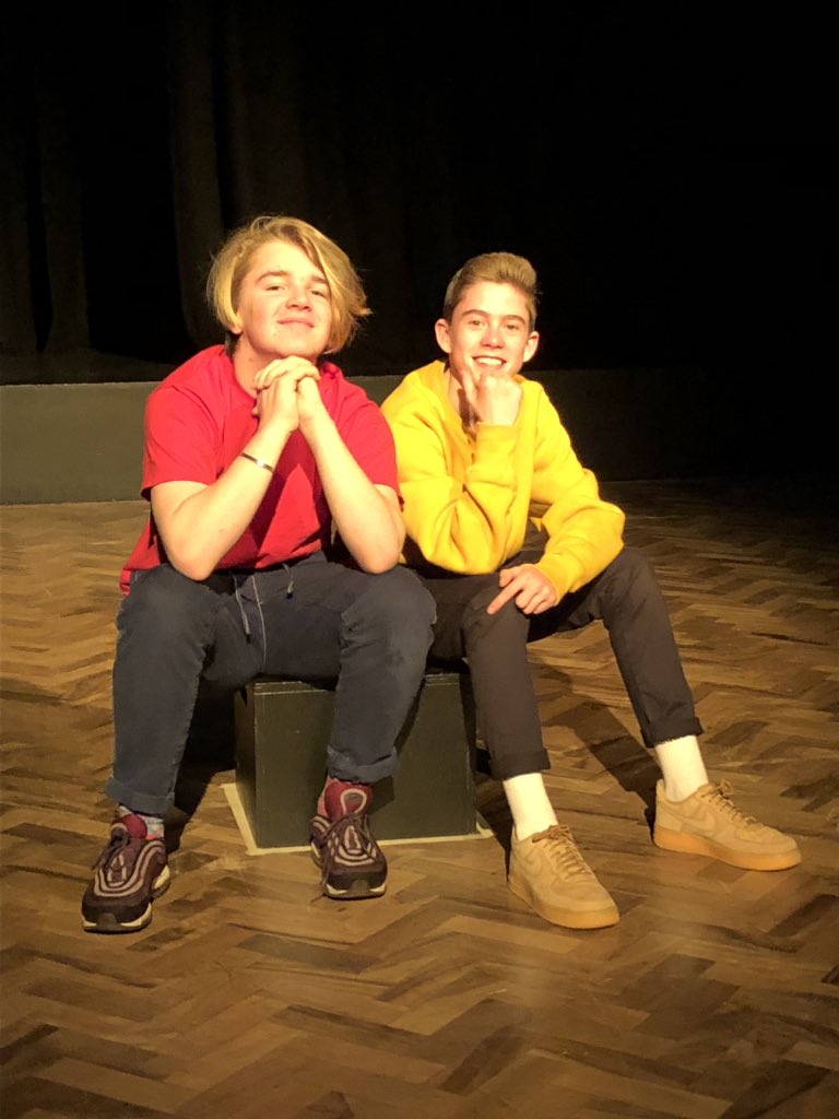 Next week is PRODUCTION WEEK! No eek, we’re ready for you! If you haven’t got tickets, free entry to dress run Tuesday 29th at 4pm. #DSEBT #EVERYBRILLIANTTHING <a href="/miss_k_poole/">Miss Poole</a> <a href="/hood_ds/">DS Hood</a> <a href="/liz_uren/">Liz Uren</a> <a href="/_DanielRyan/">Dan Ryan</a>