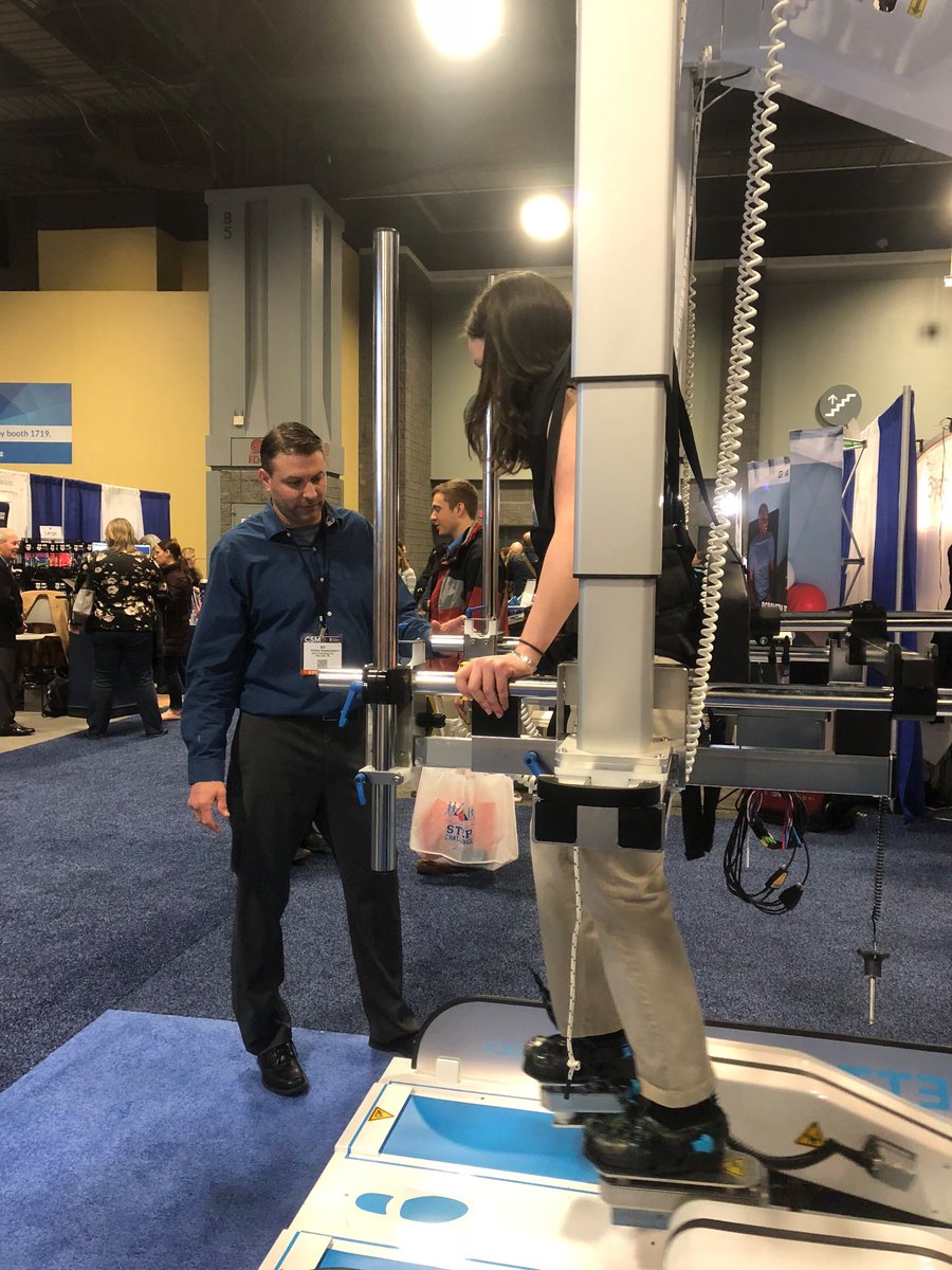 RehaTechnology's tweet image. #APTACSM day 3! Check out the most advanced robotic therapy treatment tools at Booth #1609!
