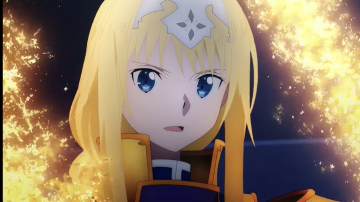 Sao アリシゼーション 金木犀の剣のアリス美しすぎる件 千本桜ってbleachのアレだよね あにこぱす