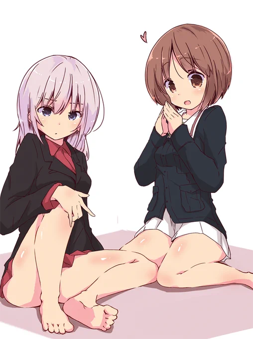 エリみほの太もも描きたいとかなんとか 