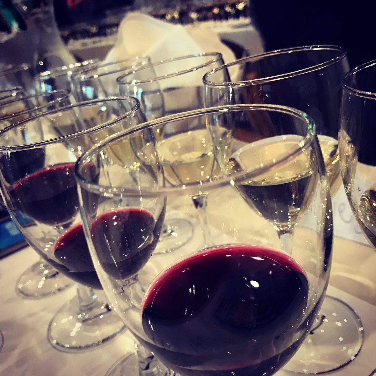 sarno's tweet photo. Wine...it’s what’s for breakfast! #10:00amWineTasting #ForksandCorks @garyvee @MmmLekker https://t.co/6cdLcOogWb