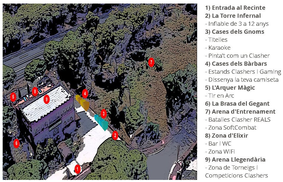 Ahir vam donar a coneixer la <a href="/CopaCatalunyaCR/">Copa Catalunya CR</a>, i avui us portem el mapa de la #ClashExperience on es celebraran les finals presencials!

Quan? On? Com? En breu tindreu tota la informació clashers!

Lk: si participaras a la CopaCat
Rt: si la penses guanyar!

#NoTenimCounter