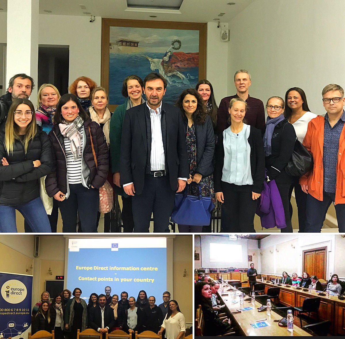 EDIC_Crete's tweet photo. ✅ Το @EDIC_Crete συμμετείχε στις εργασίες του Erasmus: "Social Media as a tool for Inclusion“ που παίρνει μέρος το 2ο ΕΠΑΛ Ηρακλείου μαζί με σχολεία Β’θμιας από τη Δανία, την Εσθονία, τη Φινλανδία, την Ισπανία.
https://t.co/QtFrDk6zYG
#EuropeDirectCrete #Erasmus https://t.co/GPTBTm885P