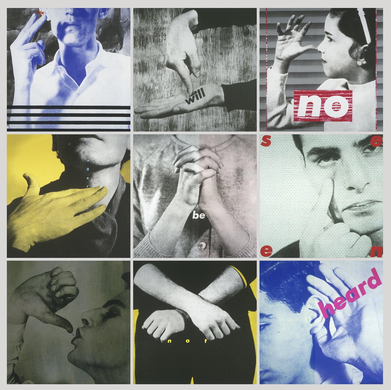 Happy birthday to Barbara Kruger, born in 1945.  