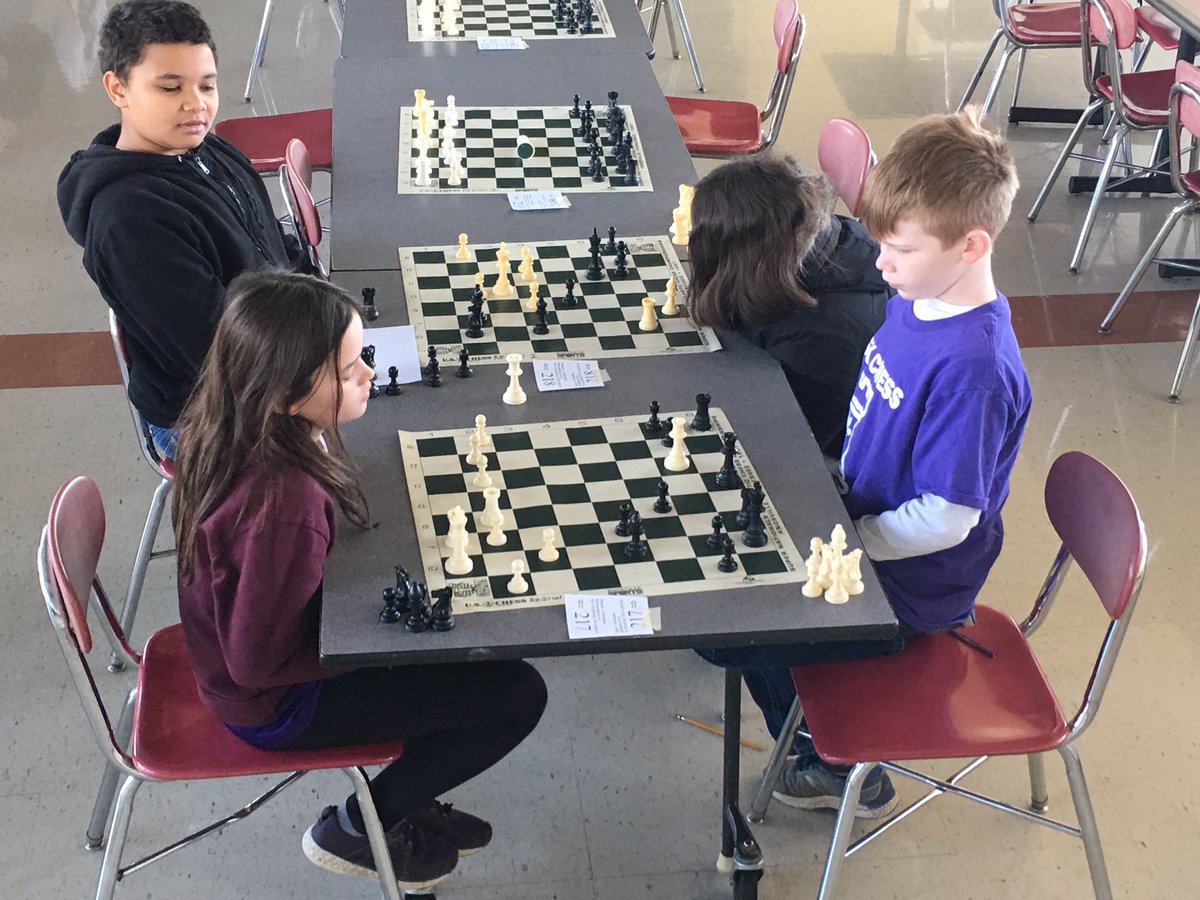 eskspates's tweet photo. The ESK chess team is competing today in Oak Ridge at the regional qualifier tournament. Go Saints! #ThisIsESK https://t.co/i3ndXPqSo7