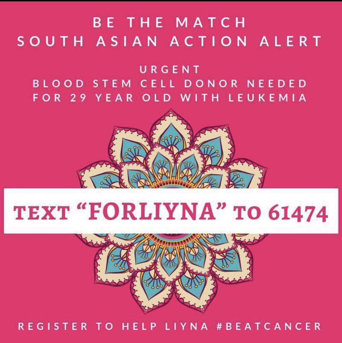 BySarahKhan's tweet photo. Anyone can be a match so please do sign up, but the chances of finding a match are higher if the donor is of the same background. Please help and spread the word! https://t.co/NAZpZEykLm