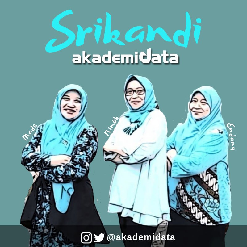 AkademiData's tweet photo. Yuk kenalan dengan personil #AkademiData Founder @ninokhariyani dan co-founder @MadeAdnyani & Endang Winarsih. Ketiganya #AlumniUndip prodi komunikasi. https://t.co/Y2axZNPuDd