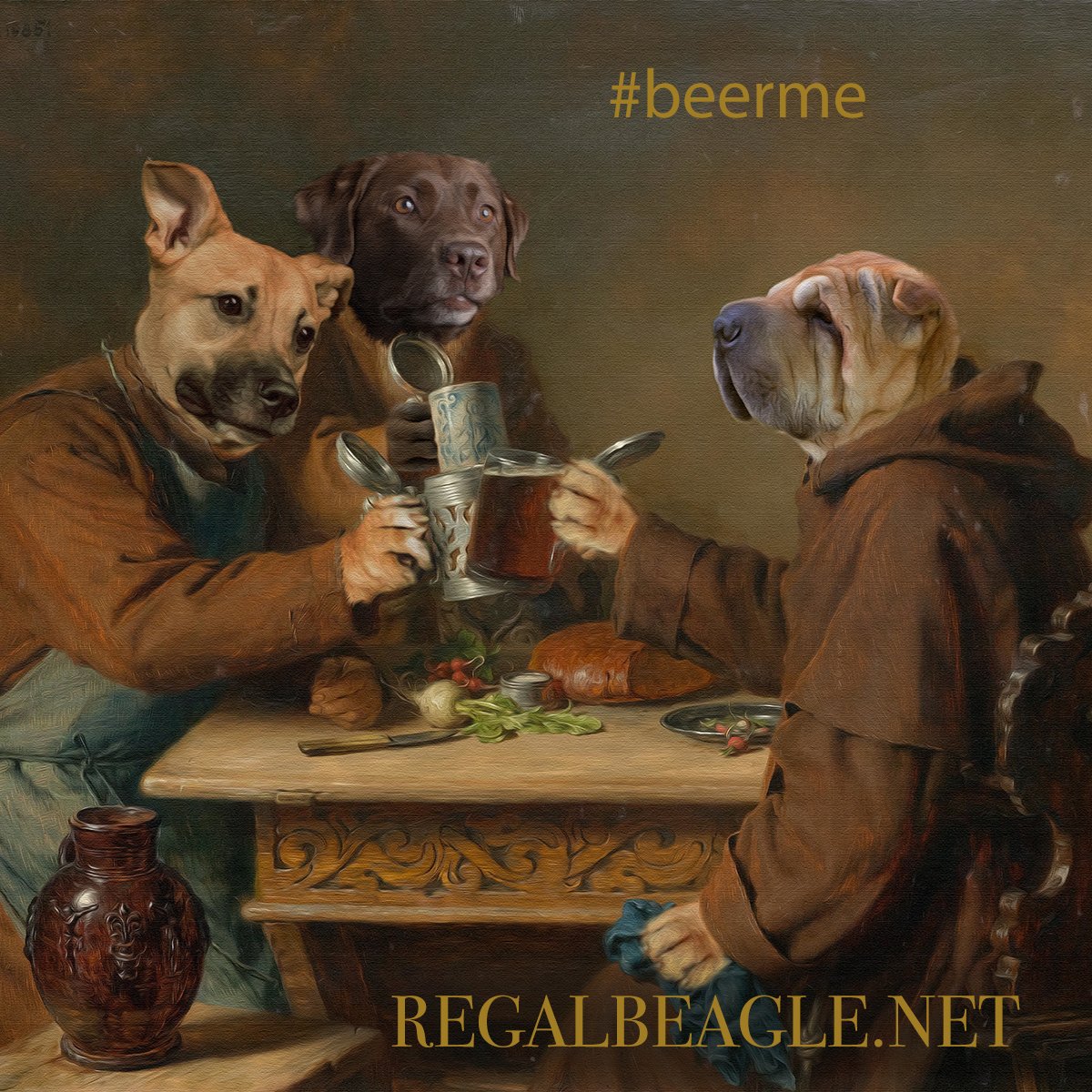 SusanBDesign's tweet image. Today's the day! Tag us in a Founder's Freeze-Out photo, with hashtag #regalbeagle along with three pet loving friends, and receive a 25% off coupon! One person will win an 8x10 custom Regal Beagle painting! #foundersfreezeout #manayunkdotcom #manayunk #foundersbrewing