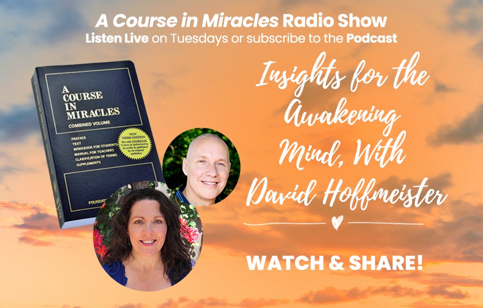 ACIM_Quote's tweet photo. Apply ACIM teachings to live a joyful life in this #RadioEpisode "Insights for the Awakening Mind with David Hoffmeister" 💜
https://t.co/VxJu9lzzIW https://t.co/NIRTAp6o71