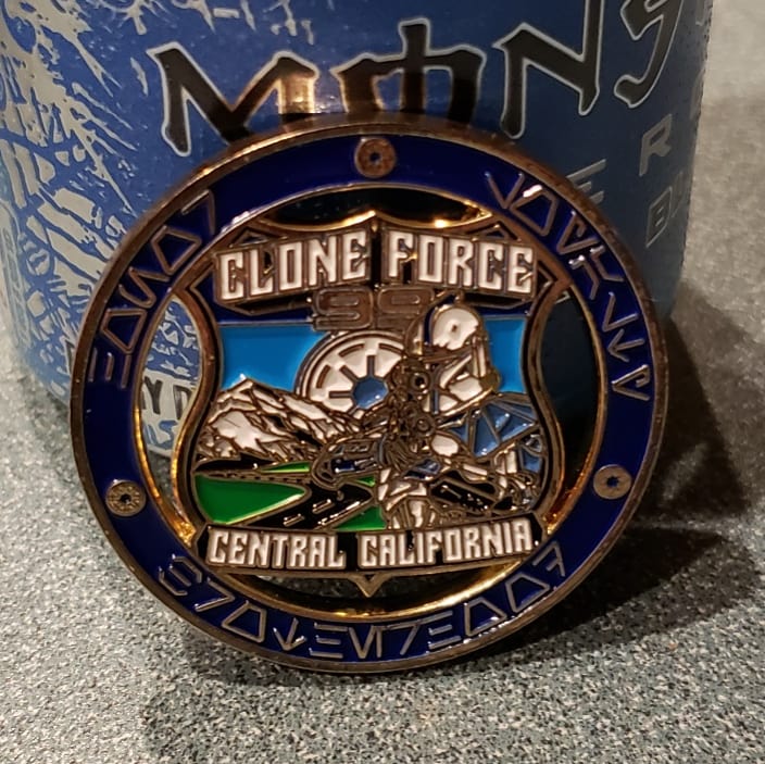 Mutt_Trooper's tweet photo. Newest coin in the collection.#cloneforce99 https://t.co/I3FM21koVY