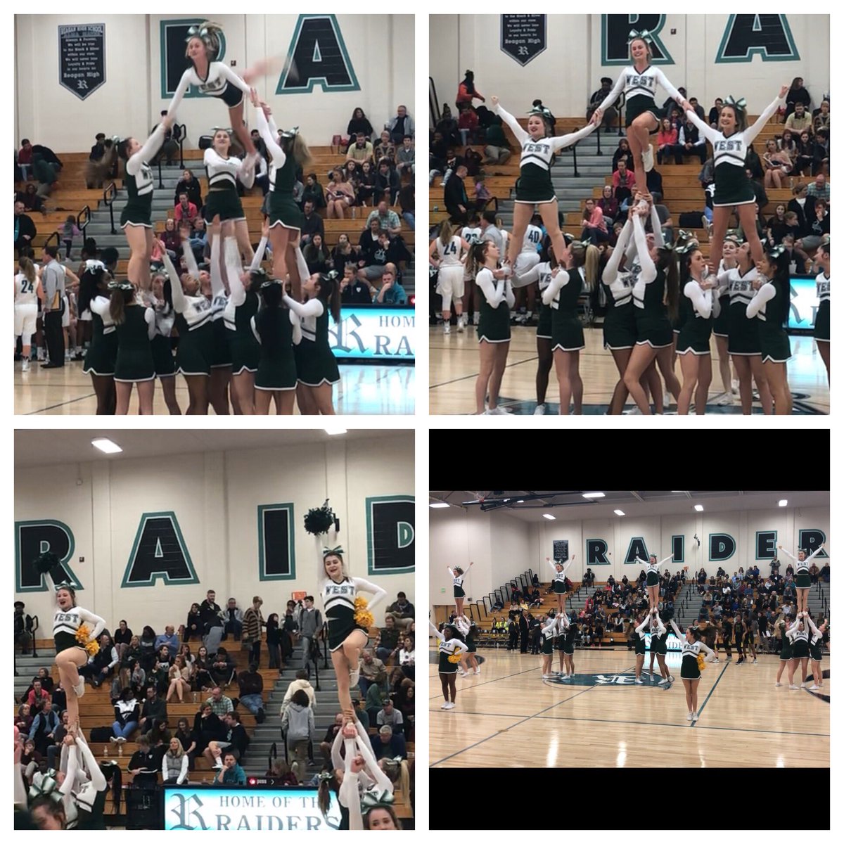 WF_cheerleading's tweet photo. It’s COMPETITION DAY! Asheville here come the Titans 💚💛💚#spiritxpressregional #weready #TitanUp #GetUpWest #WeAreTheTitans #GoWest #SDCD #EarnIt #nextstopDISNEY  #NHSCCGameDay https://t.co/bgZw02jkfg