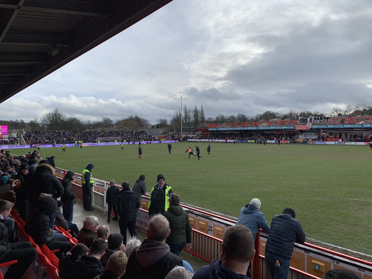 ppounder's tweet photo. Lovely day out at @ASFCofficial today. Was our 30th stadium visit too on our @ClubFootballTr challenge. Close game and couldn’t have argued against a replay. Home fans were brilliant. All the best for the rest of the season. #dcfc #asfc #ASFCvDCFC https://t.co/Qe2KvpLfvB