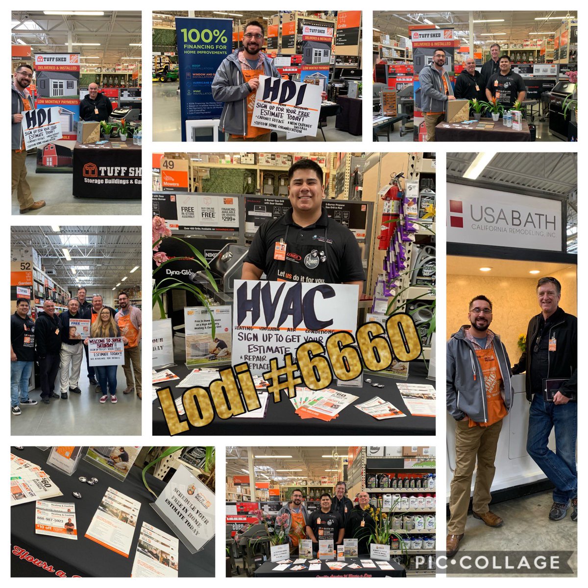 dereksawyers's tweet photo. #SuperSaturdayEventsCrew let’s end it strong with a great partnership between Home Depot and these amazing Specialty Providers. #iLOVEHVAC #LeadsInSalesWin #PacNorthProud #weRock!!! https://t.co/10z4O3SIkK