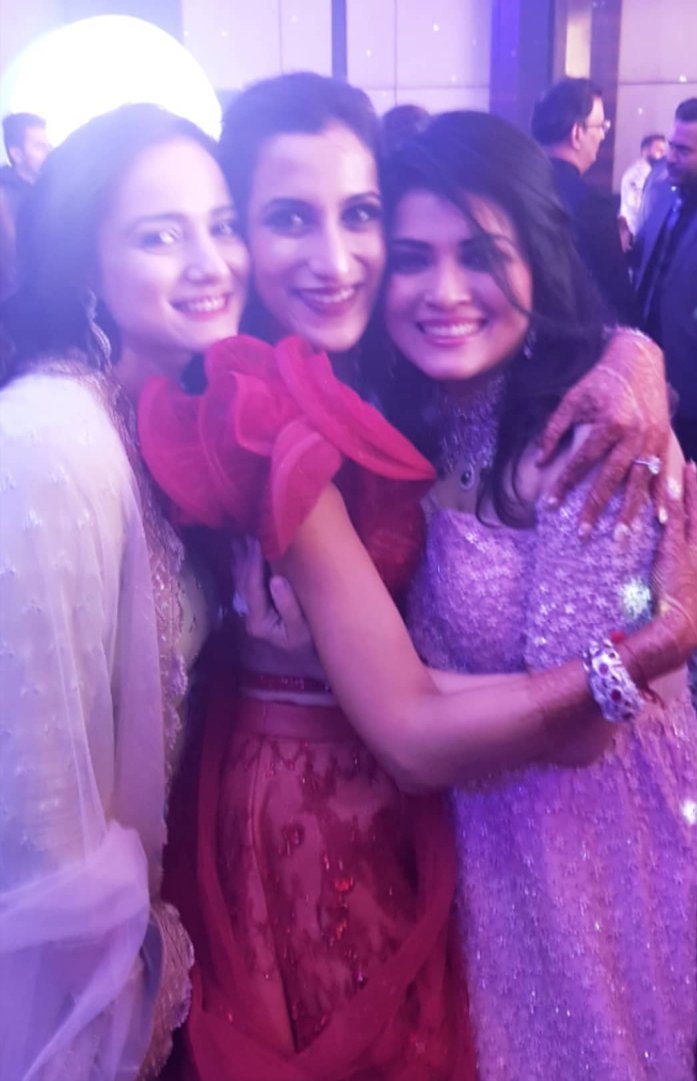 With best friends #WeddingVibes
