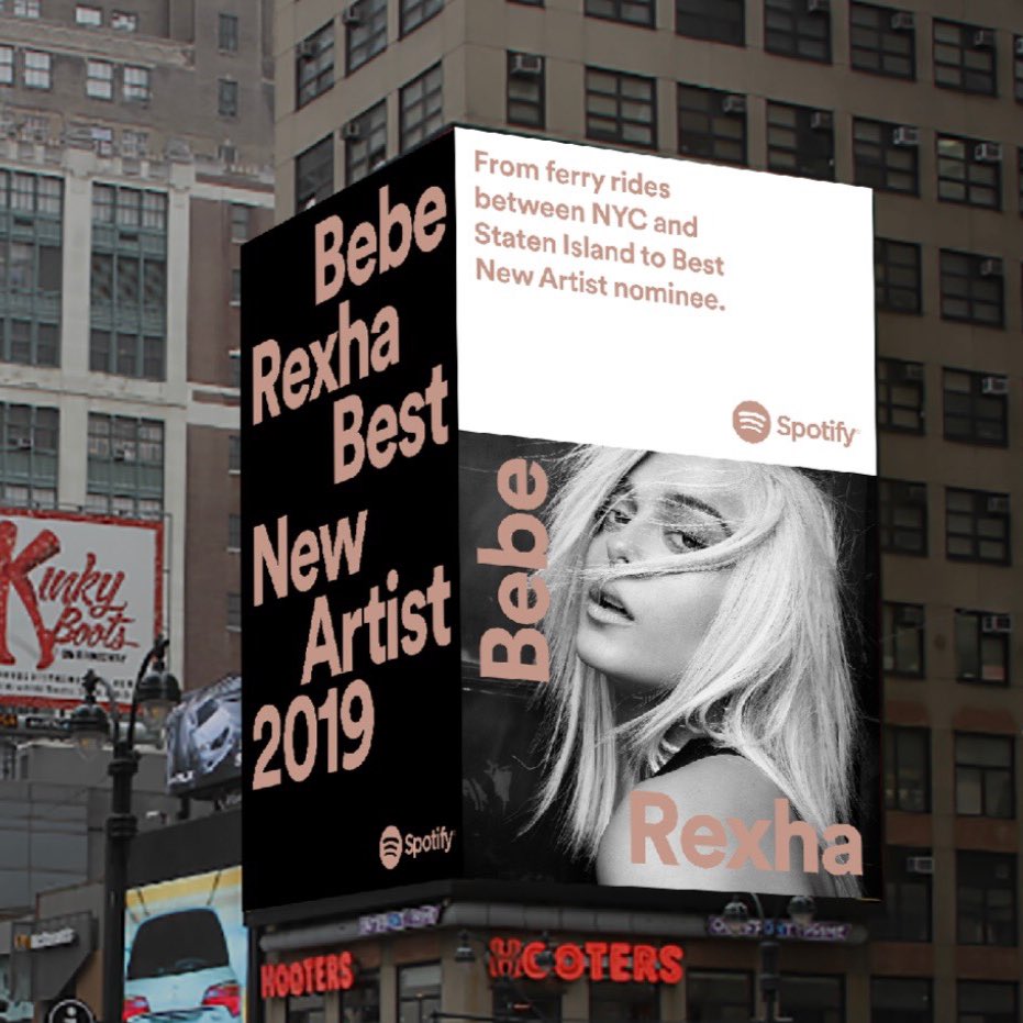 BebeRexha's tweet photo. Times Square 😭 https://t.co/r7gthC51rg