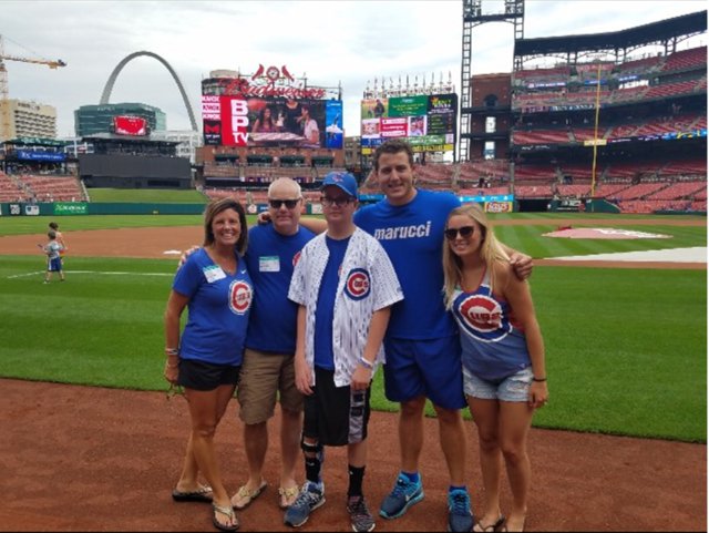 ARizzo44's tweet photo. Just heard of the passing of Tanner. Tanner you were one strong kid who fought till the end. It was a pleasure getting to meet you. You will always be my hero. My condolences to the entire Gillen Family. #TannerTough https://t.co/tLSzeoyvN3