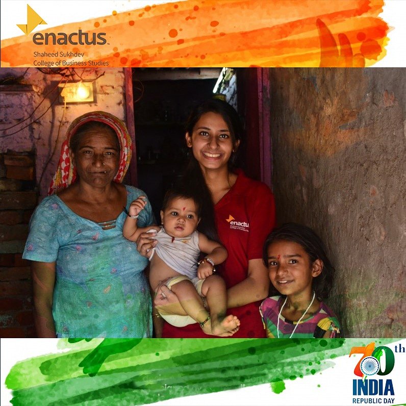 Enactus SSCBS tweet media