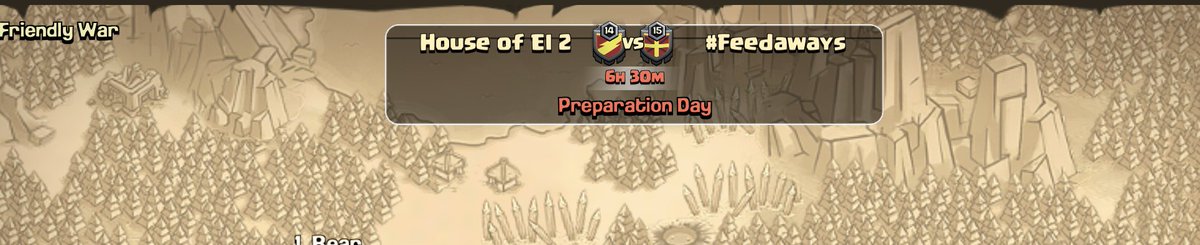 Time for war three in @awl_coc against <a href="/Feedaways/">Feedaways</a>