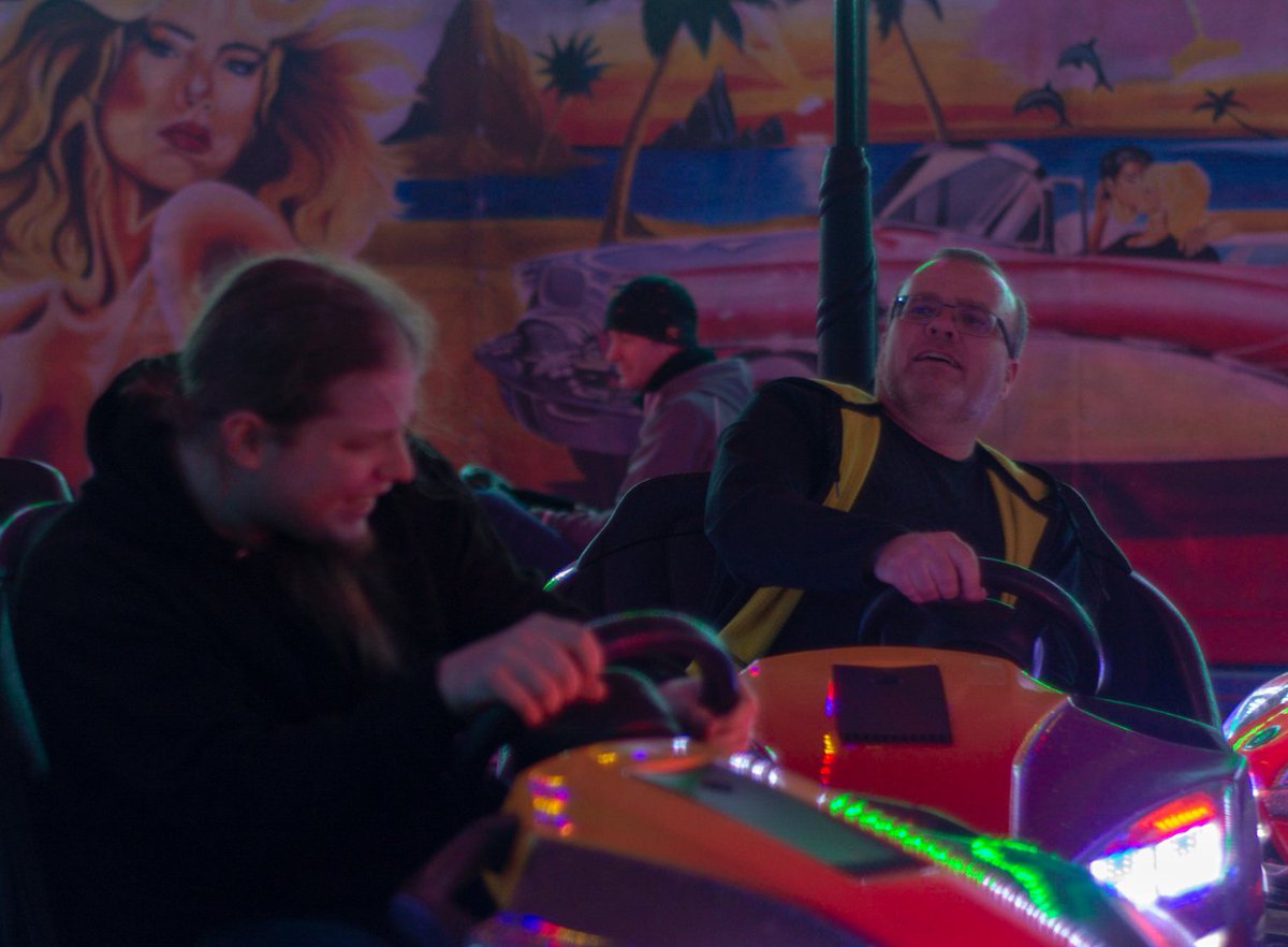 seldaek's tweet image. PHPBenelux round two of bumper cars tonight, here are a few shots from last night #phpbnl19