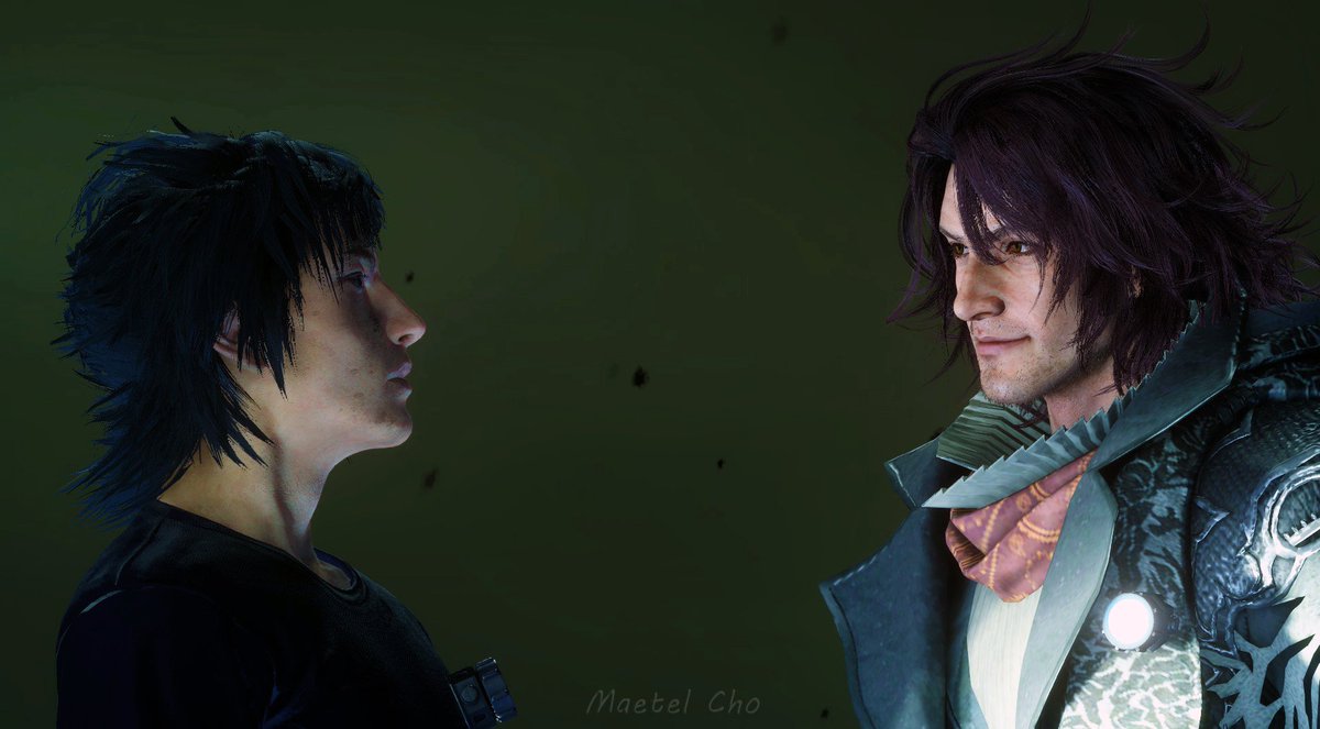 YamiNoMaetel's tweet photo. Ardyn Somnus and Gilgamesh on the road-Ver.2 #FFXVWindowsEdition #ardyn #ardynizunia #Somnus #Gilgamesh #ギルガメッシュ #ffxv #ardynluciscaelum #somnusluciscaelum #GilSom #ソムヌス・ルシス・チェラム #myscreenshots #アーデン #アーデン・イズニア #アーデン・ルシス・チェラム #myedits https://t.co/K4R3HZbvfV