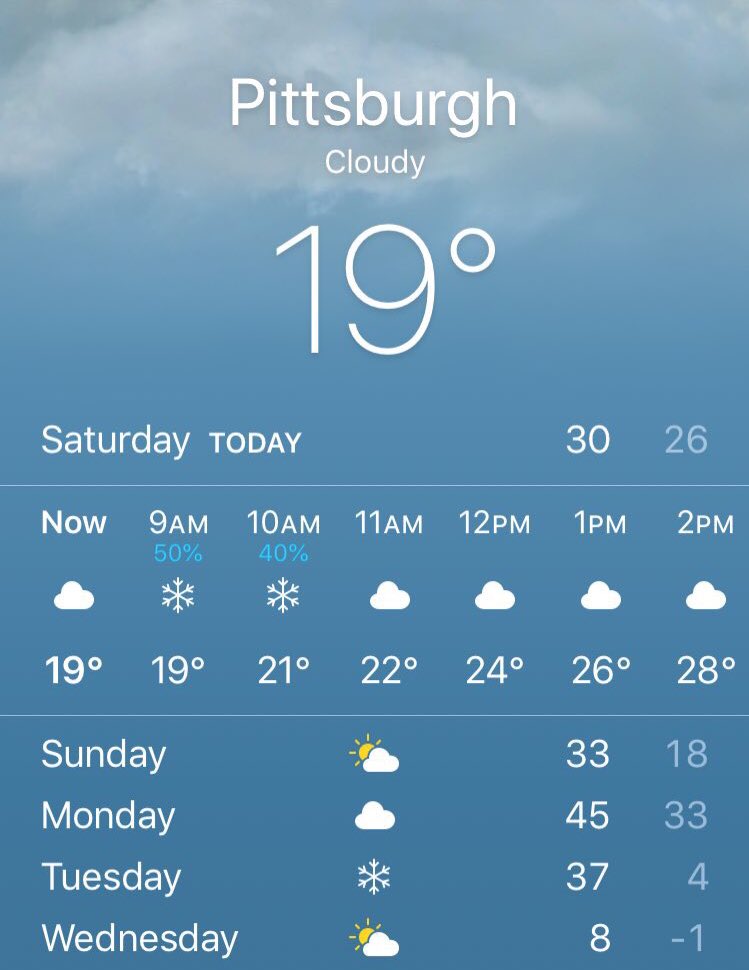 UREssien's tweet photo. Sub-20 degrees? No problem! βοΈβοΈ
Solid first training run with the βunofficialβ @PittGIM Pittsburgh Marathon relay team. #WinterIsRunning
cc @ClarkV216 @PGHMarathon https://t.co/OquJWmMhif