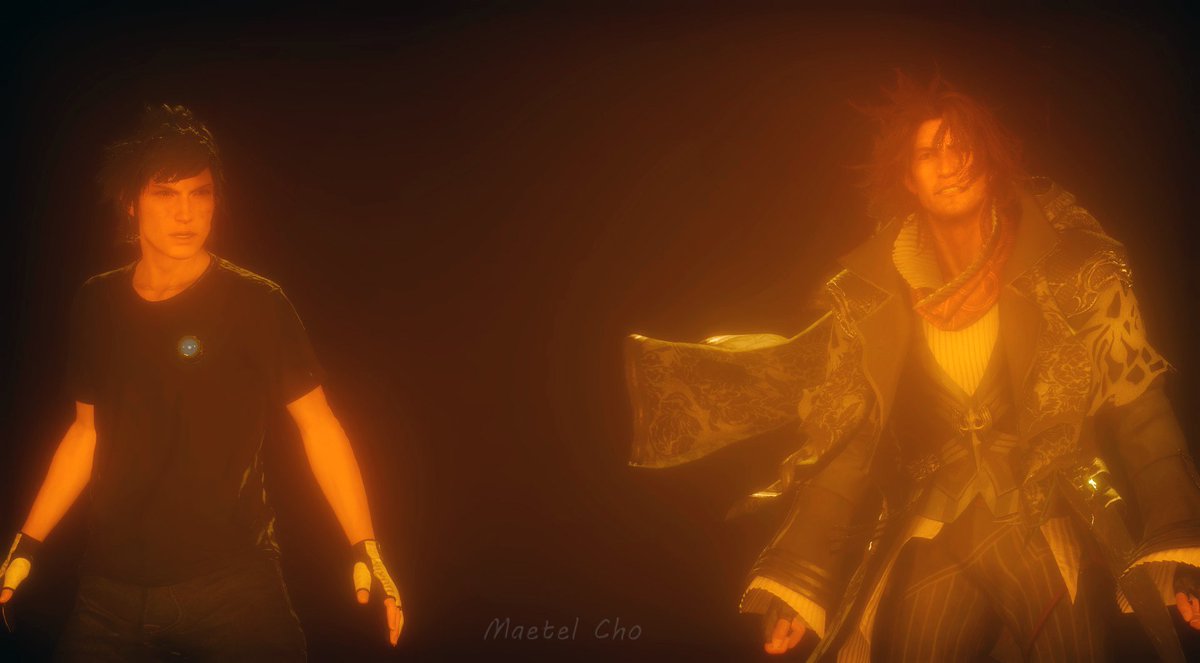 YamiNoMaetel's tweet photo. Ardyn Somnus and Gilgamesh on the road-Ver.2 #FFXVWindowsEdition #ardyn #ardynizunia #Somnus #Gilgamesh #ギルガメッシュ #ffxv #ardynluciscaelum #somnusluciscaelum #GilSom #ソムヌス・ルシス・チェラム #myscreenshots #アーデン #アーデン・イズニア #アーデン・ルシス・チェラム #myedits https://t.co/MlPOgXng6I