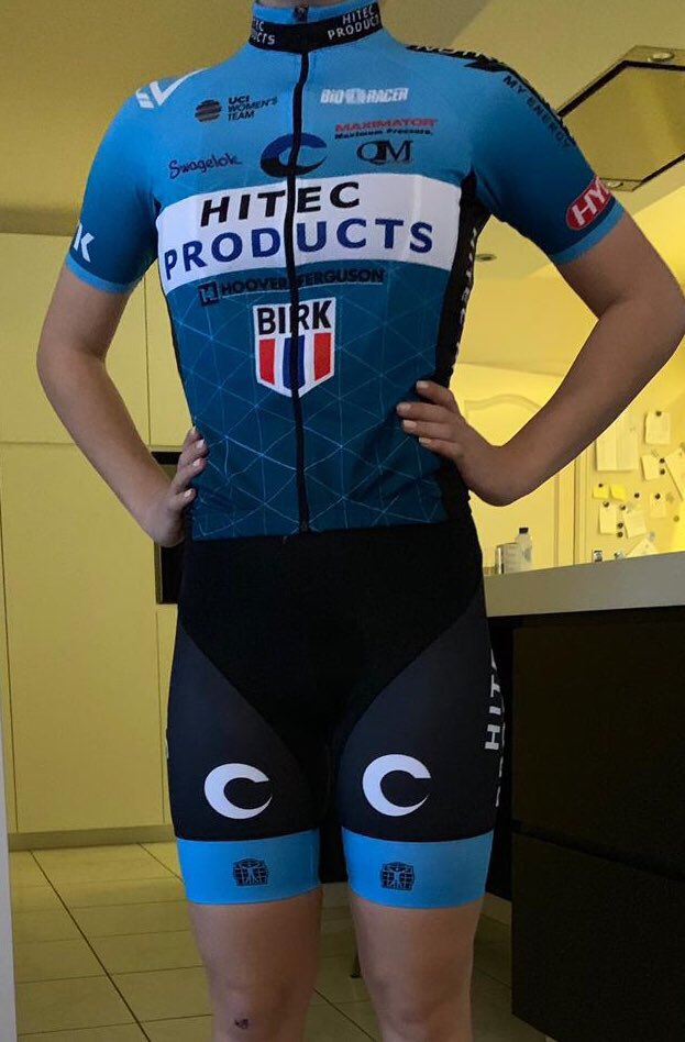 Karl_Lima_Hitec's tweet photo. Finally the 2019 clothes received @bioracer @Hitec_Products ! (We where late with design). https://t.co/YheWgkSR7m