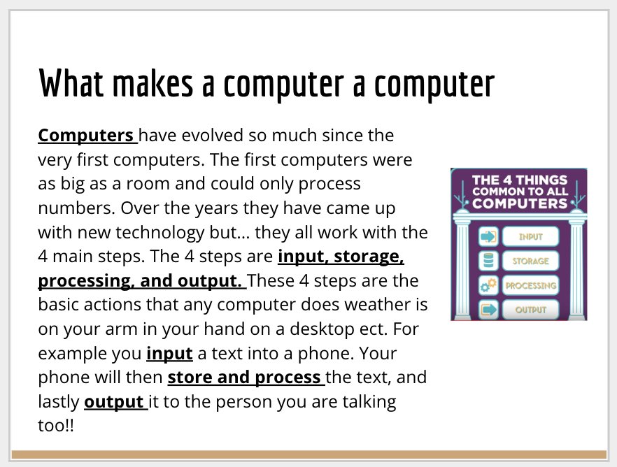 fs_compsci's tweet photo. Fowler Computer Science Students in Grades 6 to 8 are learning about how computers work using a video series from @code.org. They watch a short video and then write a summary using a word bank.
#MaynardLearns #FowlerLearns https://t.co/OH7XOn2gIO