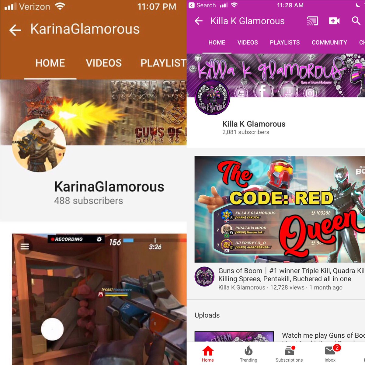 KillaKGlamorous's tweet photo. #gamergirls #gamers #gamermemes #gunsofboom #gunsofboomfans #mobilegames #mobilegaming #mobilegamers #shootinggame #instagames #gameaddict #videogames #videogameaddict #killakglamorous #youtube #youtuber #youtubers #youtubegaming #youtubechannel @Game_Insight @gunsofboom #growth https://t.co/KWE0DYLFYF