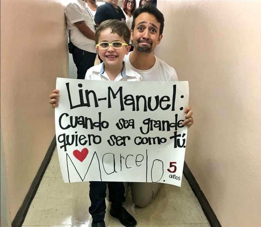 Lin_Manuel's tweet image. Sometimes there is symmetry across the years. 
Good to see you again Marcelo...