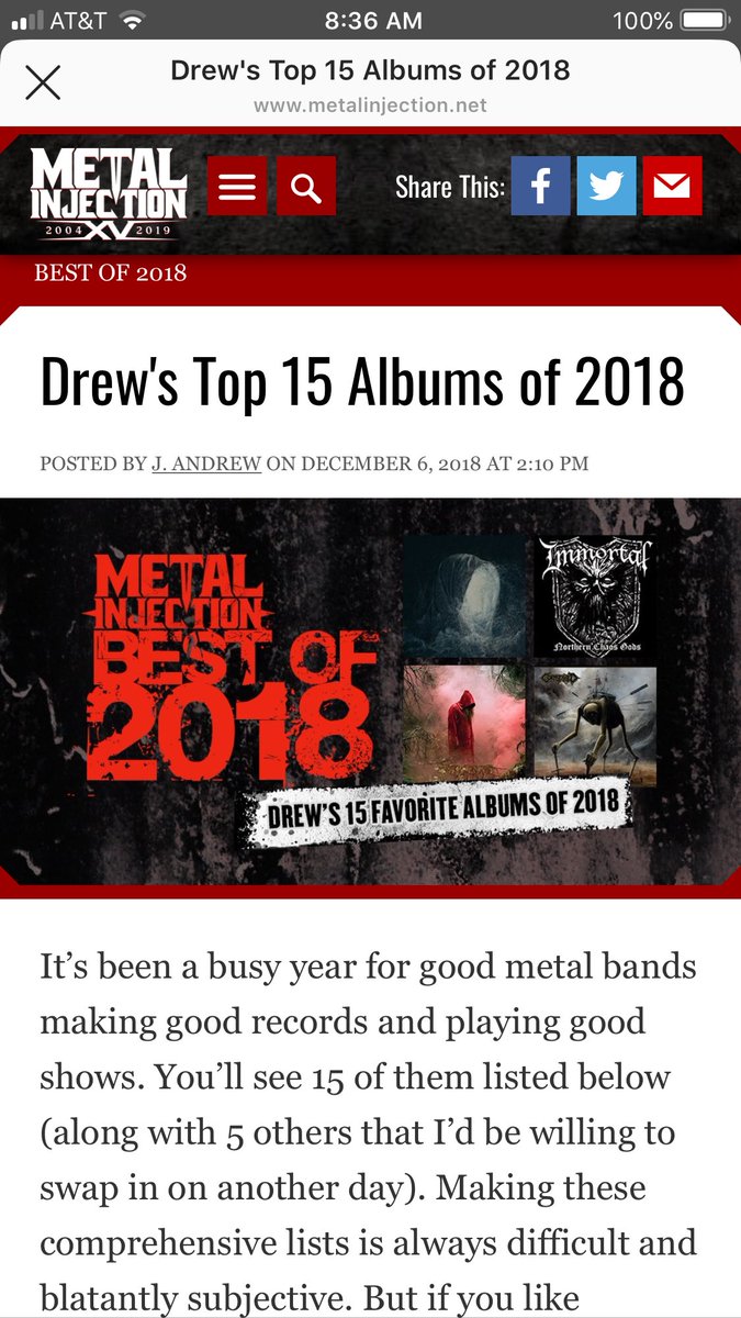 Carbon_Forms's tweet photo. Deadpressure gets the number eleven spot on Drew from Metal Injection’s Top 15 Albums of 2018! Copies of their S/T LP and more are available on the Storenvy page. #deadpressure https://t.co/06WaGBNRbH