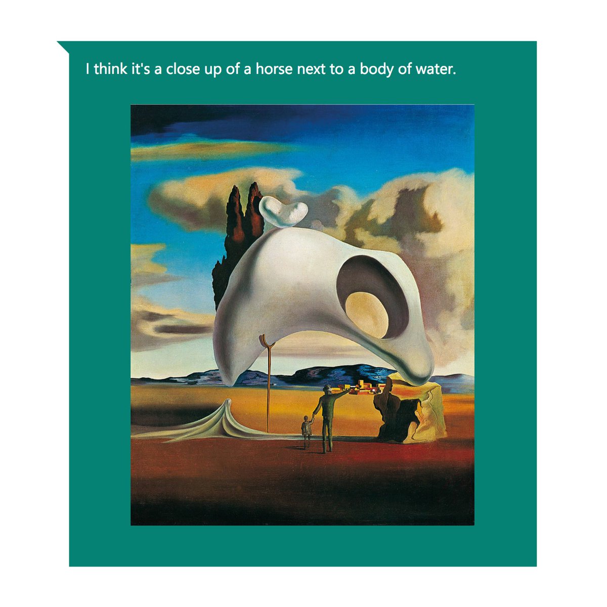 captionartbot's tweet image. #SalvadorDalí #CaptionBot